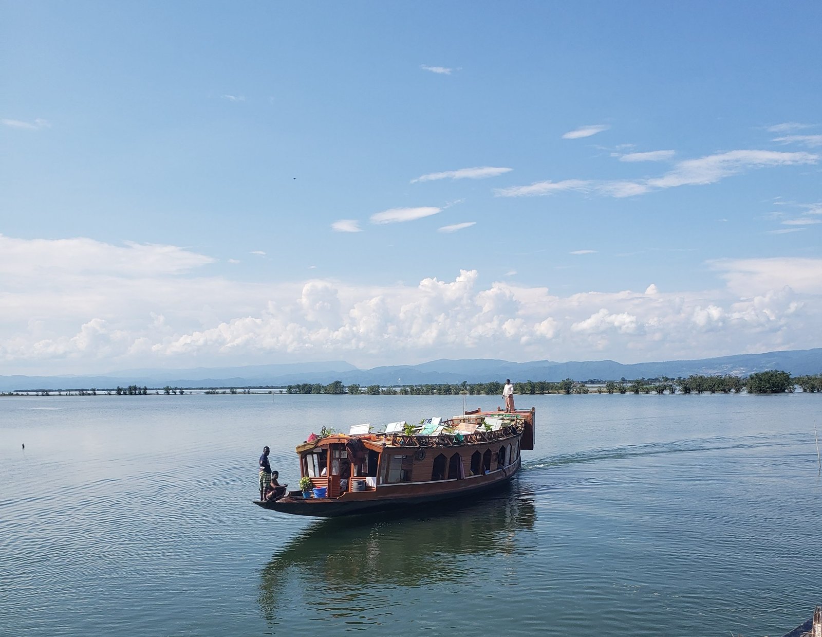 Houseboat on Tanguar Haor